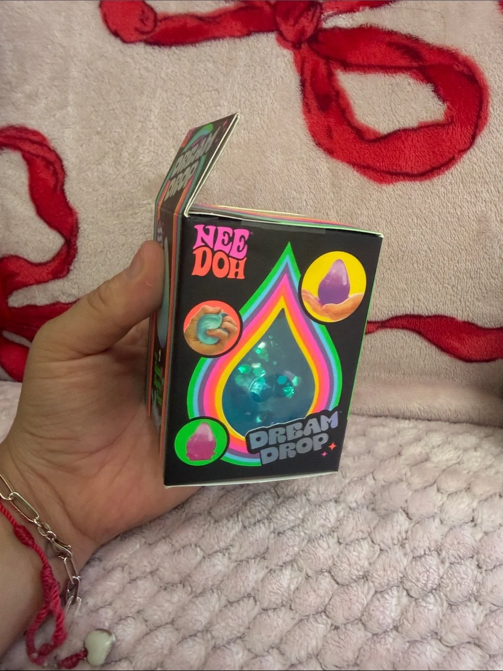 Dream Drop Teal Glitter Sensory Toy - Kids Learning Toy